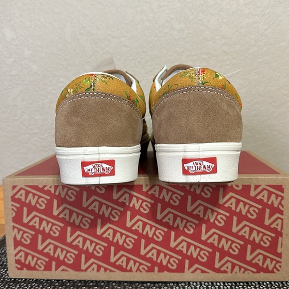 Vans Comfycush Old Skool Fatal Floral Golden Brown men’s size 13 - Picture 6 of 10